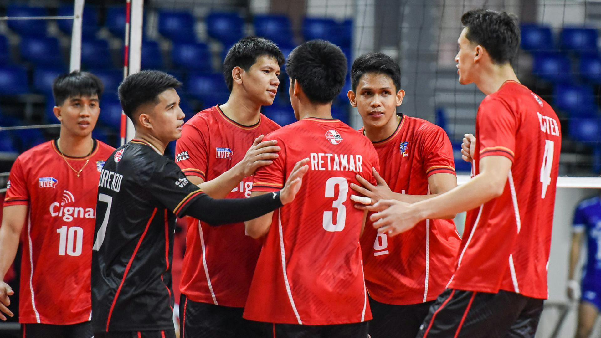 Cignal set for AVC Men